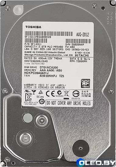 Жесткий диск Toshiba DT01ACA200 2Tb