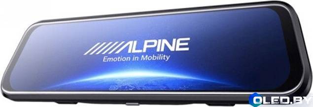 Видеорегистратор-зеркало Alpine DRM-M10 с камерой заднего вида
