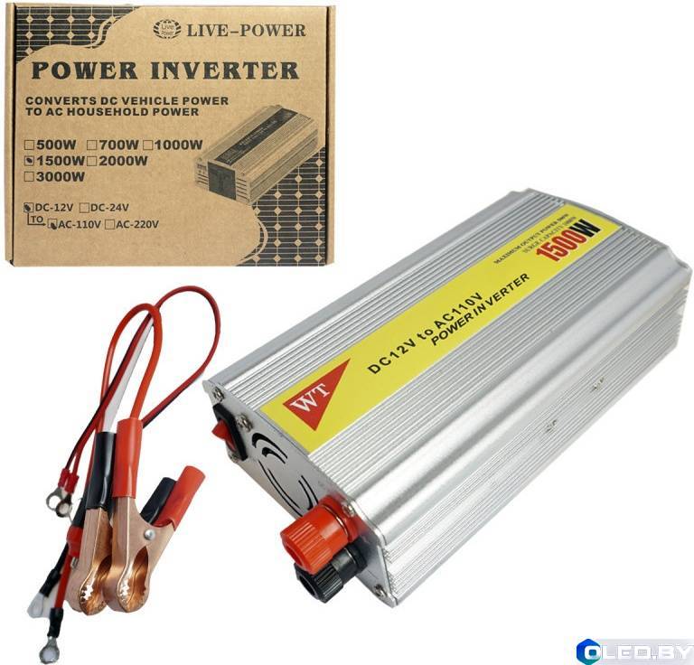 Автомобильный инвертор LIVE POWER W1500