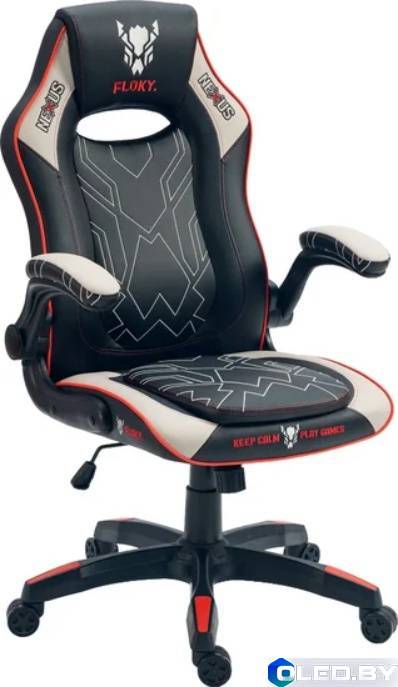 Кресло геймерcкое FLOKY NEXUS V2 (черный серый)