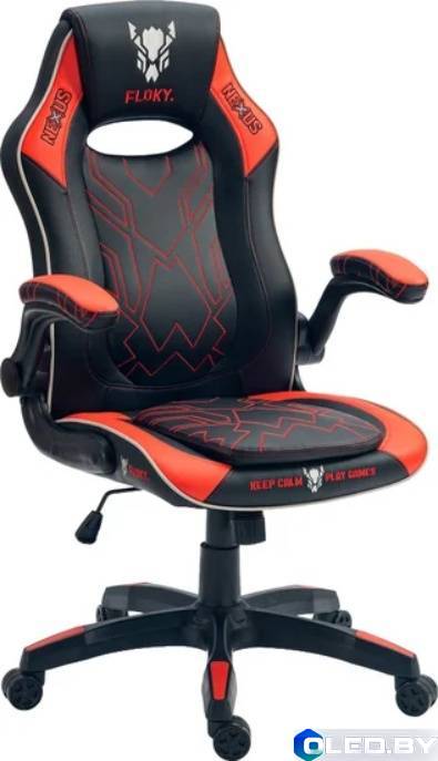 Кресло геймерcкое FLOKY NEXUS (черный красный)