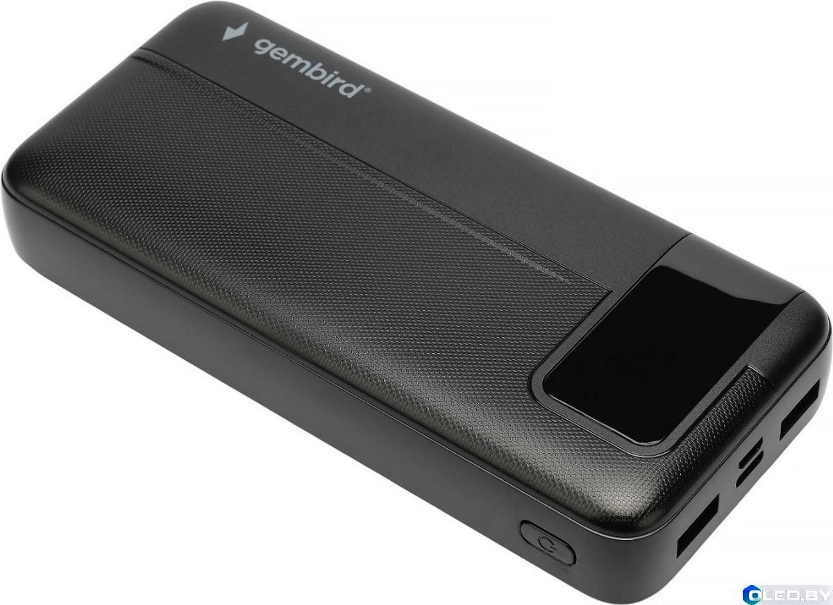 Внешний аккумулятор Gembird GPB-20 20000mAh