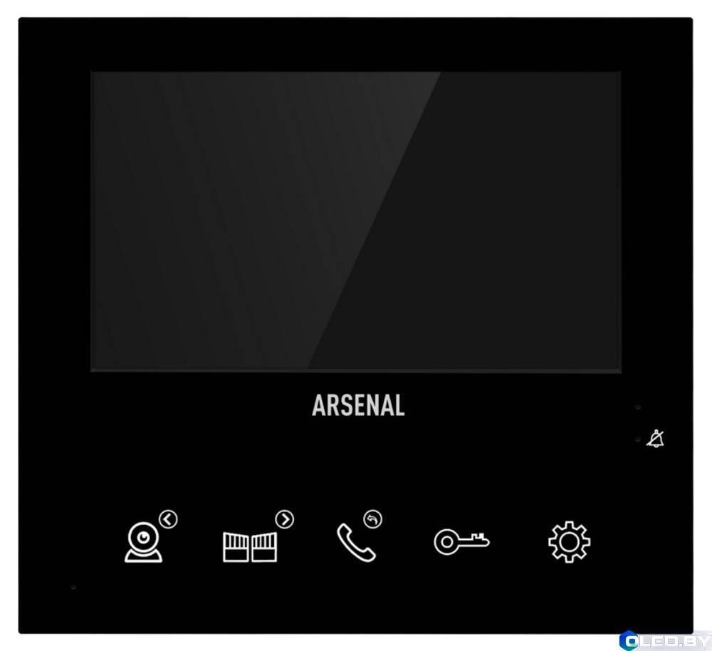 Видеодомофон Arsenal Афина Pro (черный)