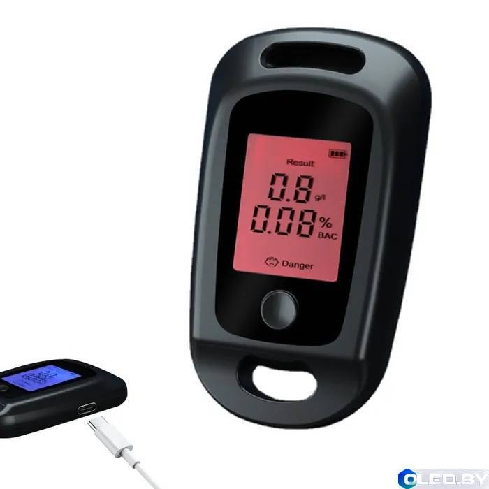 Алкотестер бесконтактный TesterALC C01 с LCD дисплеем