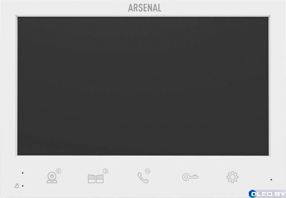 Видеодомофон Arsenal Грация Pro FHD (белый)