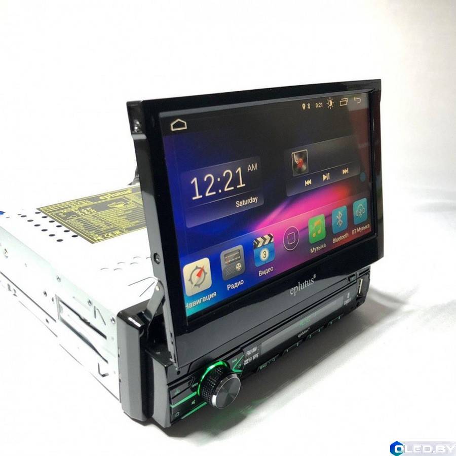 Android автомагнитола Eplutus CA831 с выдвижным экраном