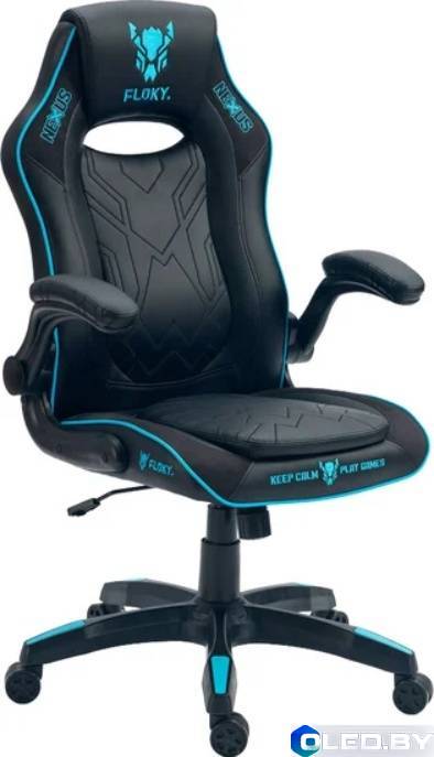 Кресло геймерcкое FLOKY NEXUS V1 (черный синий)