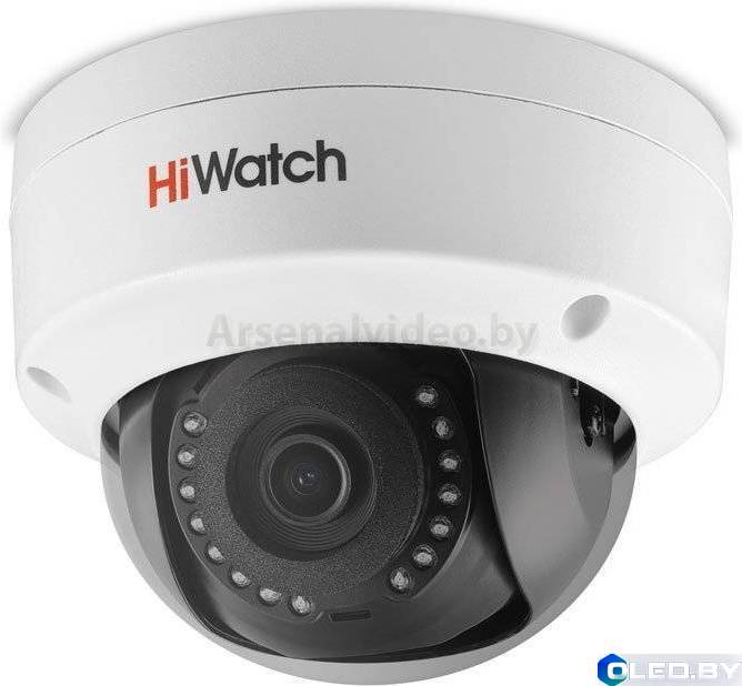 Видеокамера IP 1Mp HiWatch DS-I102 (4мм)