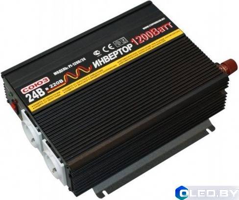 Инвертор СОЮЗ PI-1200W/24V