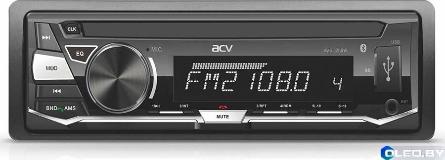 Магнитола ACV AVS-1711BW