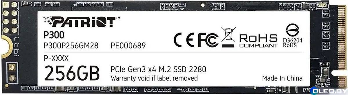 SSD диск Patriot P300 (256Gb) P300P256GM28