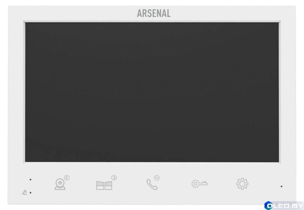 Видеодомофон Arsenal Грация Pro SD (белый)