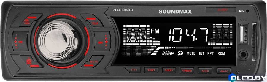 Автомагнитола Soundmax SM-CCR3060FB