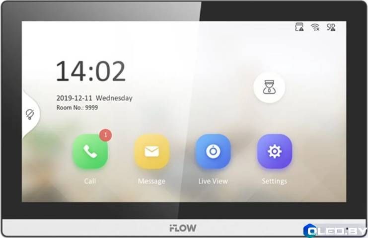 Видеодомофон iFLOW F-VI-3445IPE1