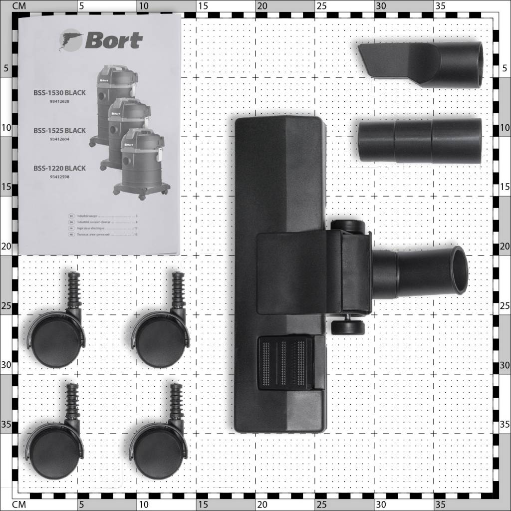 Обзор на пылесос Bort BSS-1220 Black