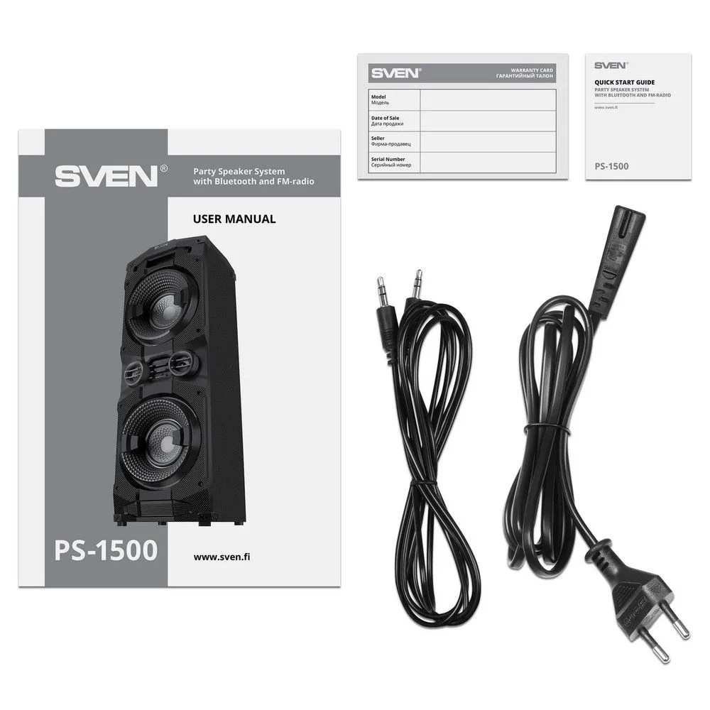 Обзор на колонку SVEN PS-1500