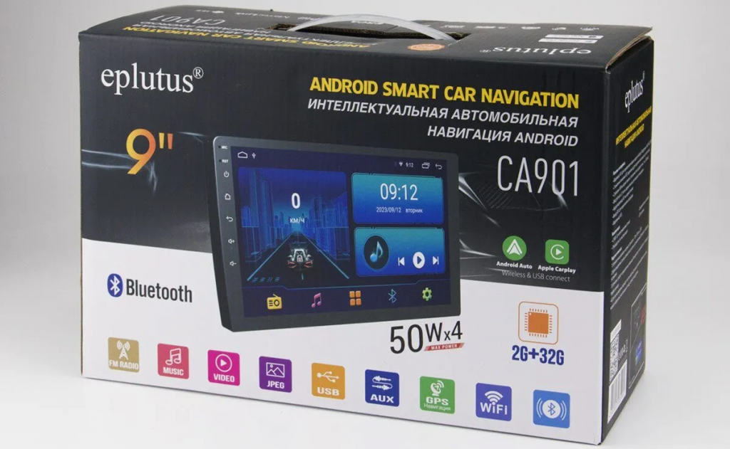 Обзор на автомагнитолу Eplutus CA901