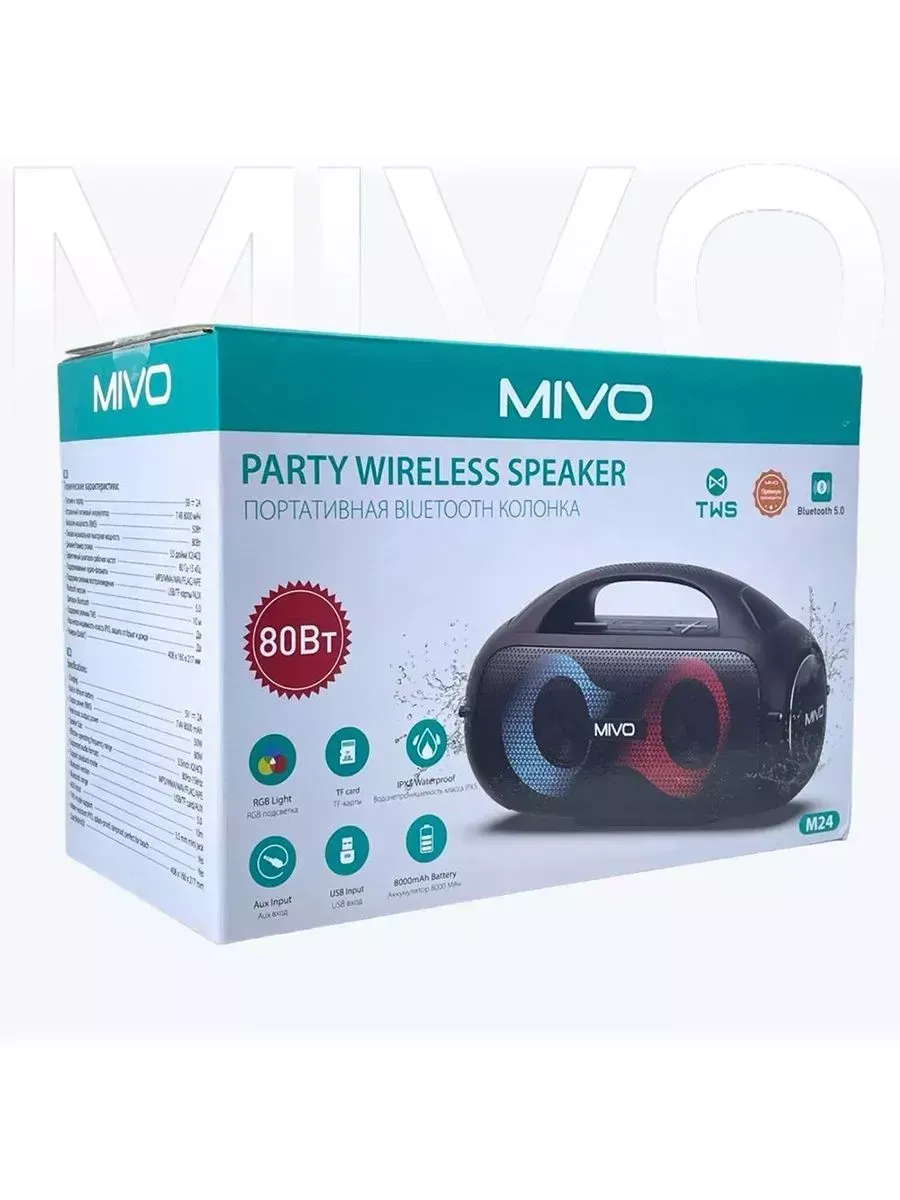 Обзор на колонку Mivo M23