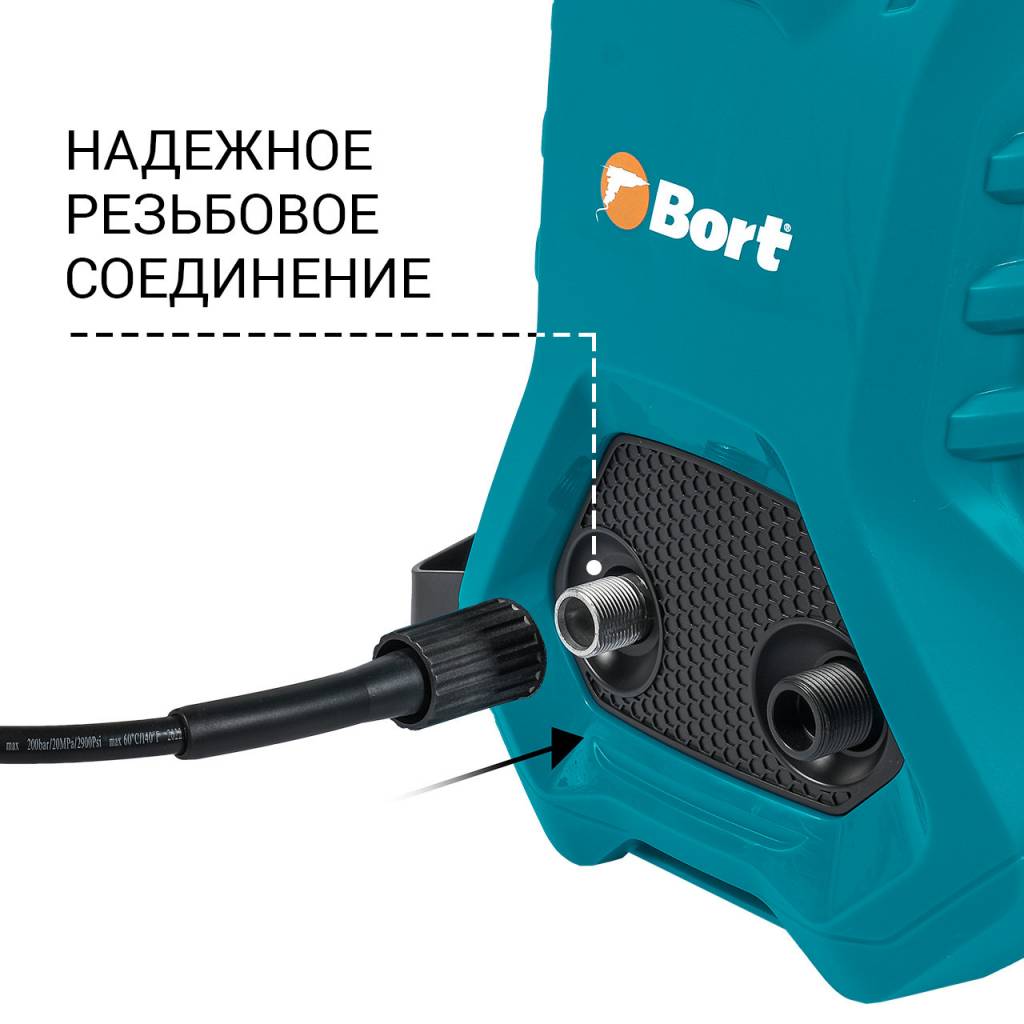 Обзор мойки высокого давления Bort BHR-2000M