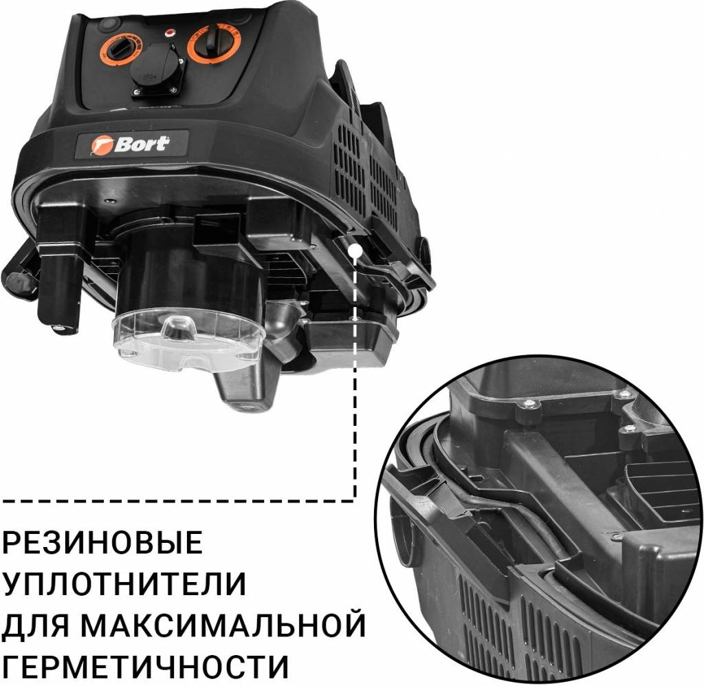 Обзор на пылесос Bort BAX-600E