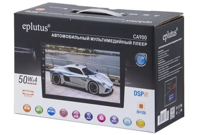 Обзор на автомагнитолу Eplutus CA900