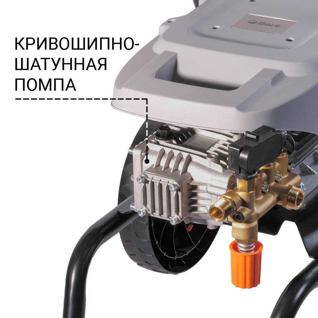 Обзор на мойку высокого давления Bort KEX-2800