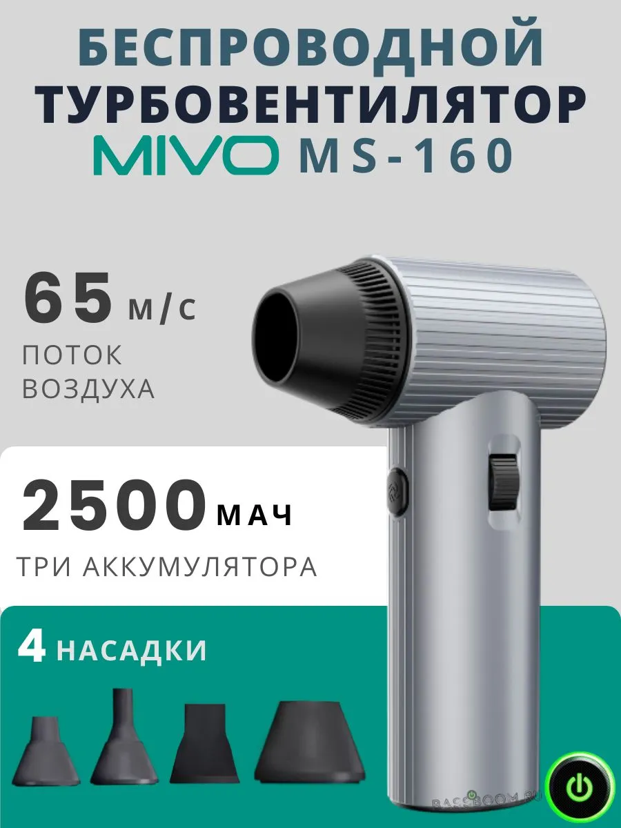 Воздуходувка Mivo MS-160 Обзор на воздуходувку Mivo MS-160