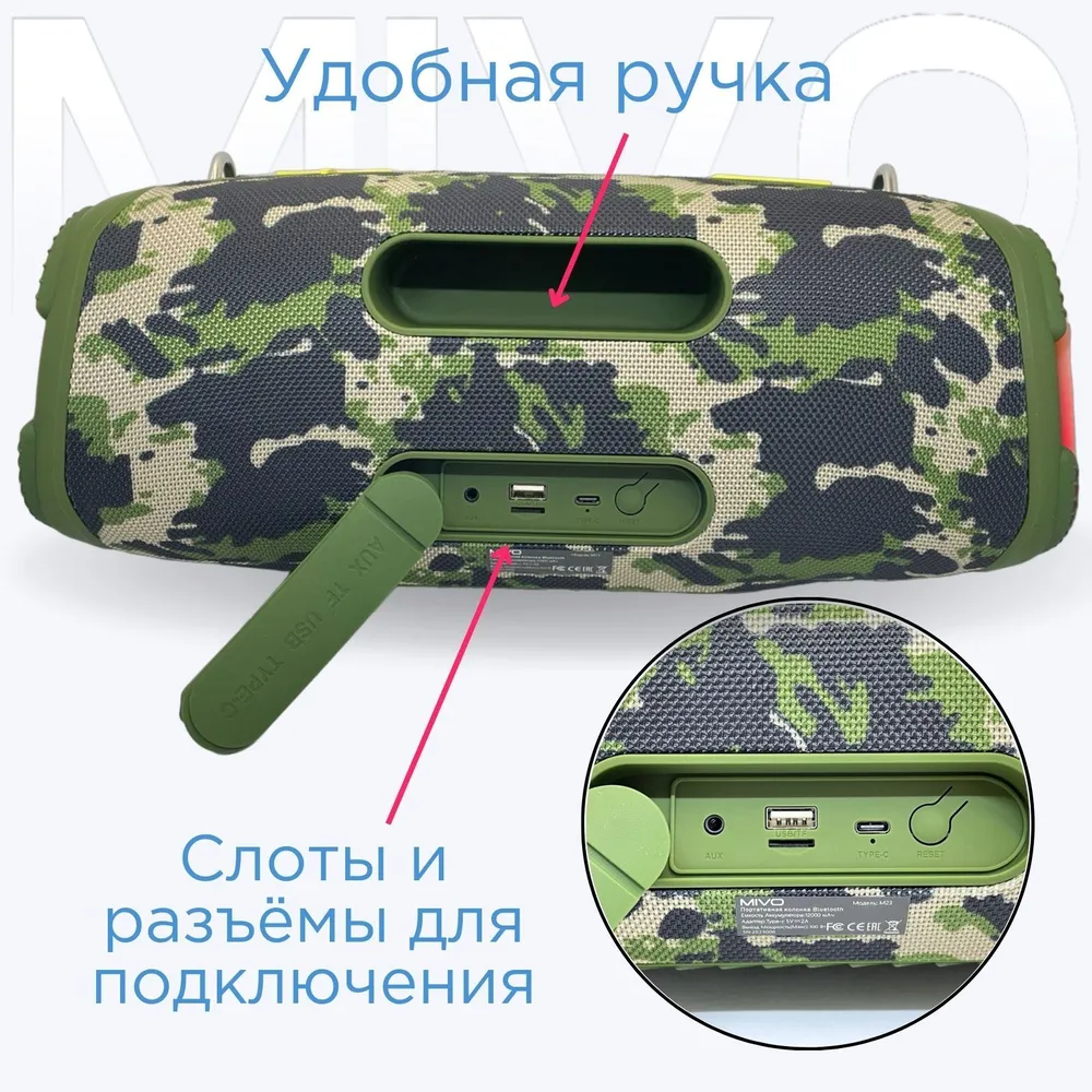 Обзор колонки Mivo M23