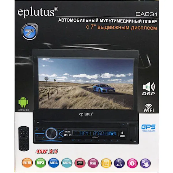 Обзор на автомагнитолу Eplutus CA831 PRO