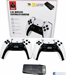 Игровая приставка Game Stick Lite 4К 3D ULTRA HD 2.4G 