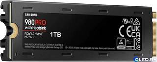 SSD диск Samsung 980 PRO с радиатором (1Tb) 