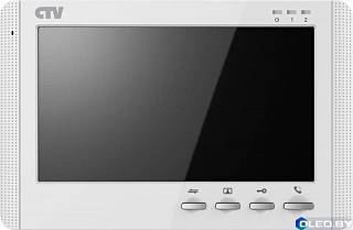 Видеодомофон CTV M1704MD (белый) 