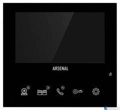Видеодомофон Arsenal Афина Pro (черный) 