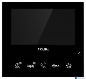 Видеодомофон Arsenal Афина Pro (черный) 