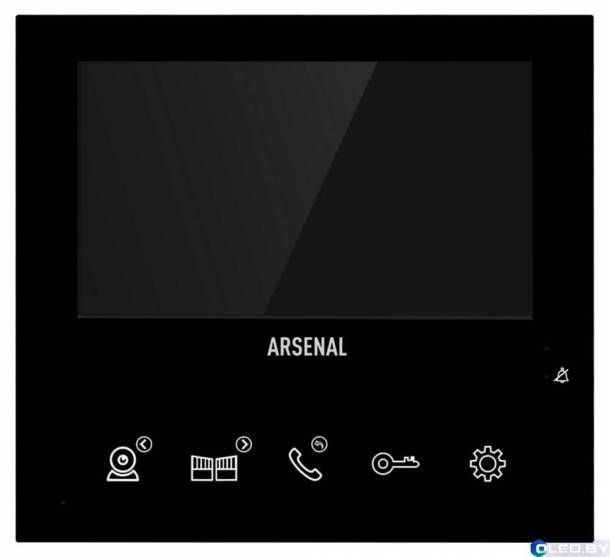 Видеодомофон Arsenal Афина Pro (черный)