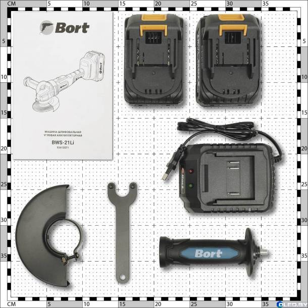 Угловая шлифмашина Bort BWS-21LI