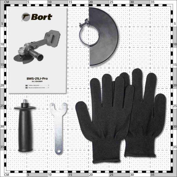 Угловая шлифмашина Bort BWS-21Li-Pro