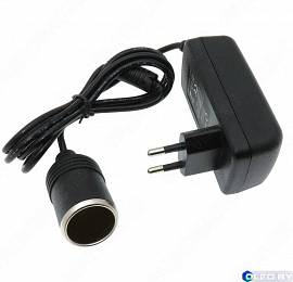 Сетевой адаптер с гнездом автоприкуривателя  ROBITON DC102 