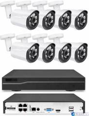 Комплект IP видеонаблюдения на 8 камер XPX K3808 3 MP POE 