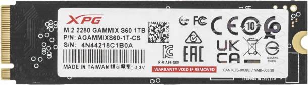 SSD диск ADATA Gammix S60 Blade (1Tb)