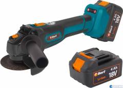Угловая шлифмашина Bort BWS-18Li-125 