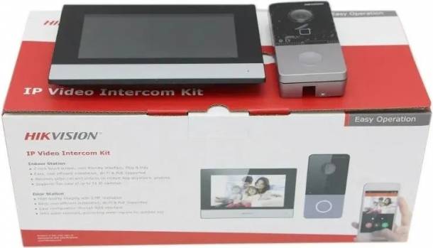 Комплект видеодомофона Hikvision DS-KIS603-P