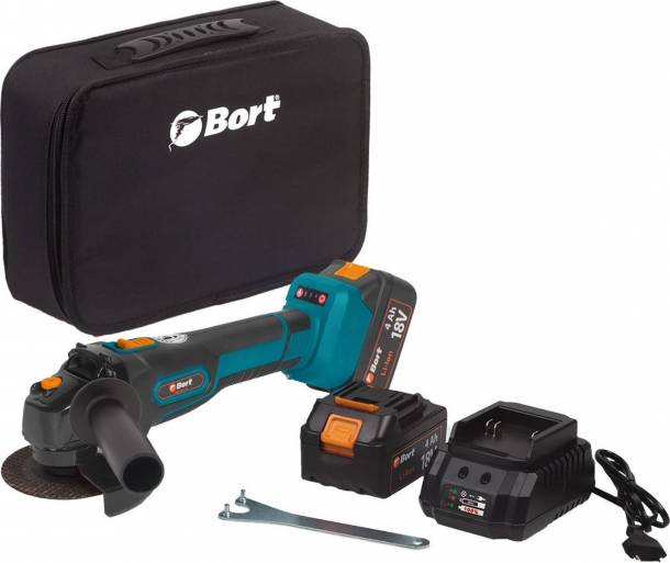 Угловая шлифмашина Bort BWS-18Li-125