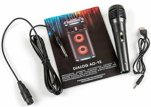 Акустическая портативная колонка Dialog Oscar AO-12