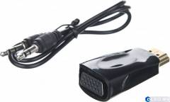 Кабель-переходник HDMI(M) - VGA(F)+аудио Telecom TTC4021B 