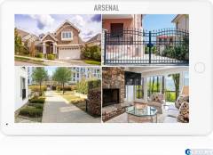 Видеодомофон Arsenal Шелтон 10 FHD TUYA DVR (белый) 