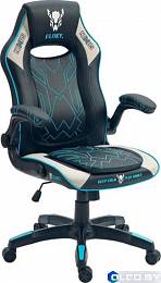 Кресло геймерское FLOKY NEXUS V3 (черный серый) 