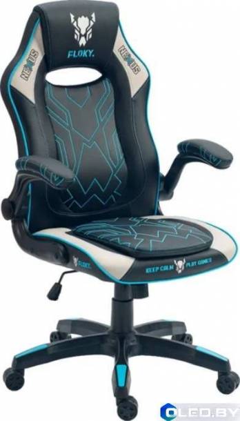 Кресло геймерское FLOKY NEXUS V3 (черный серый)