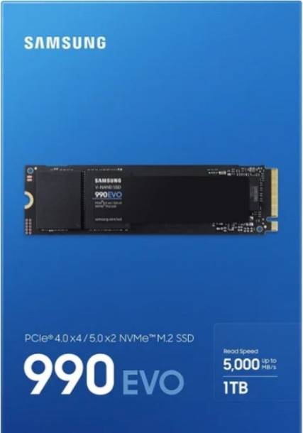 SSD диск Samsung 990 EVO (1Tb)