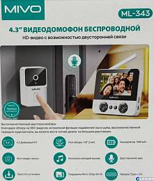 Беспроводной Wi-Fi видео-домофон Mivo ML-343 